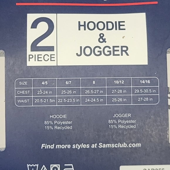 Champion Boys' Heavyweight Active Set - Picture 7 of 7